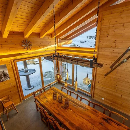 Ciel Etoile - Magnifique Chalet, 14 Personnes - Vue Incroyable Dağ evi