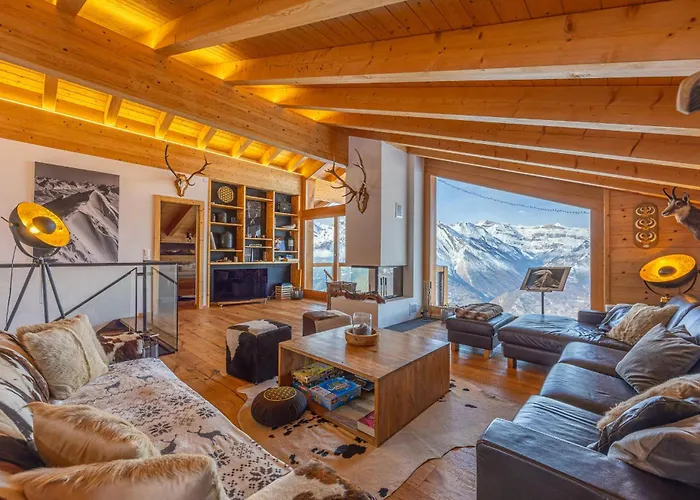 Dağ evi Ciel Etoile - Magnifique Chalet, 14 Personnes - Vue Incroyable