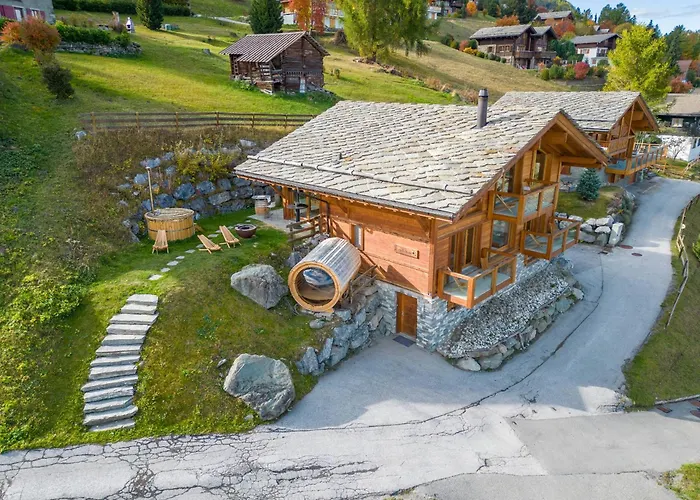Ciel Etoile - Magnifique Chalet, 14 Personnes - Vue Incroyable * Fey (Nendaz)